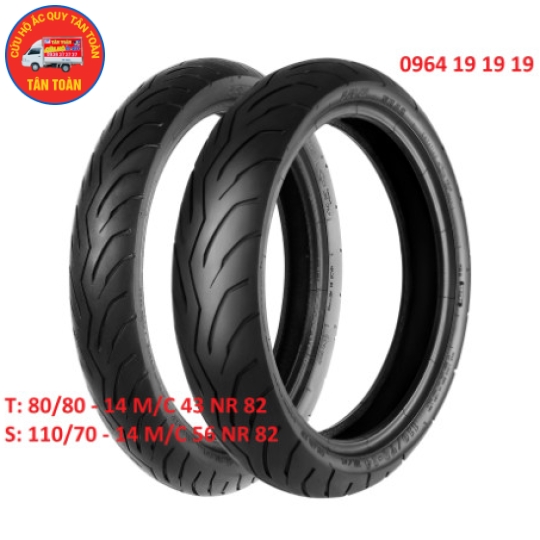 YAMAHA JANUS (Mới) loại có săm dòng 80/80-14 và 110/70-14