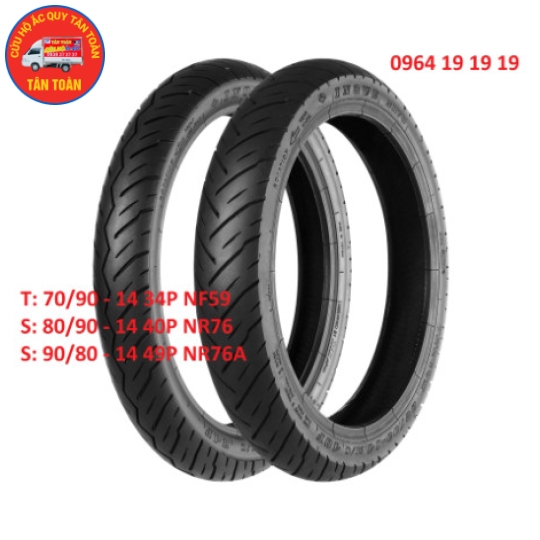 YAMAHA MIO LUVIAS mới dòng Có săm 70/90-14, 80/90-14, 90/80-14